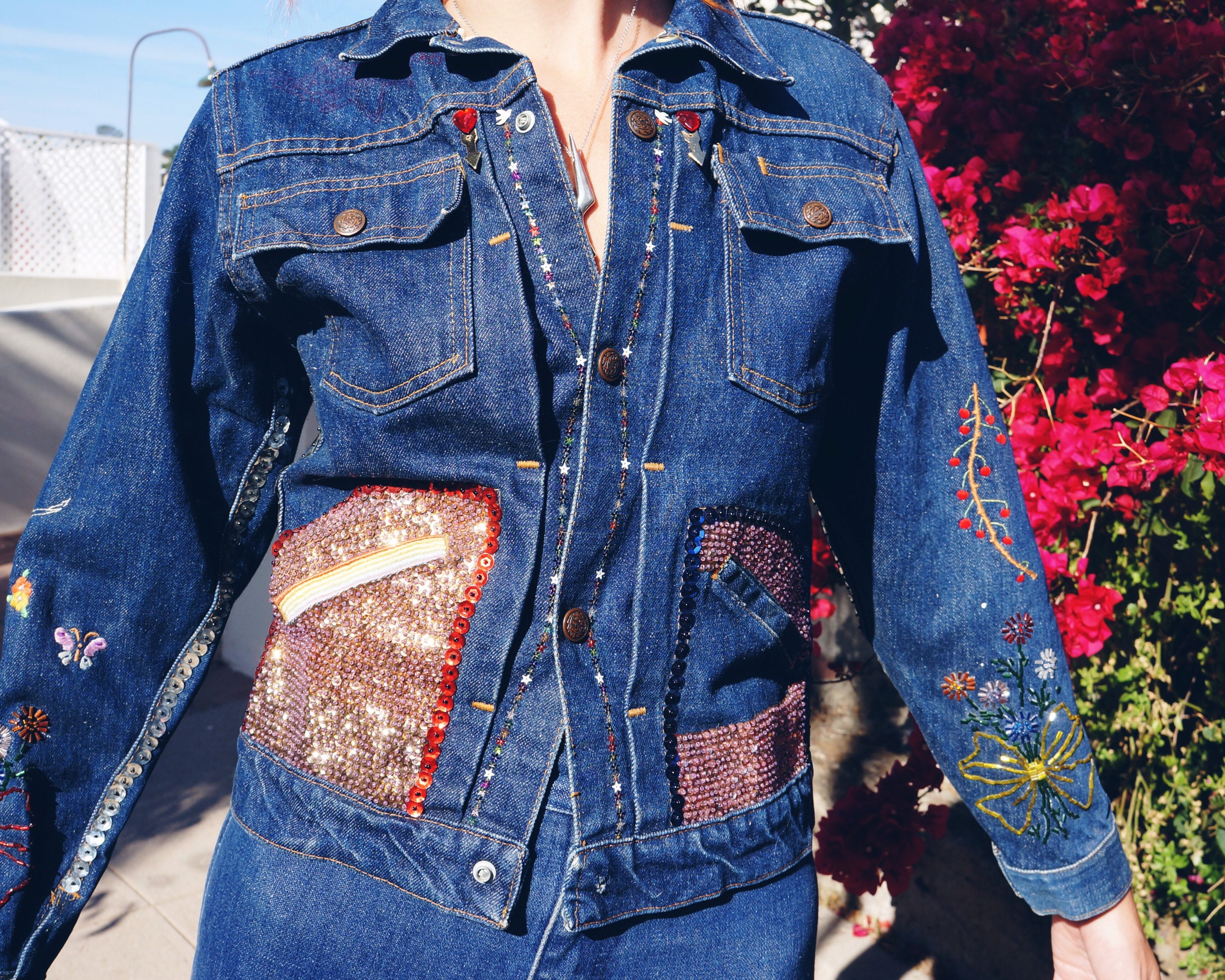 bedazzled denim jackets