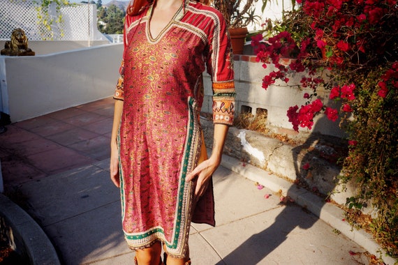 Antique Afghani Kuchi Tunic Choli Dress Ethnic Tr… - image 4