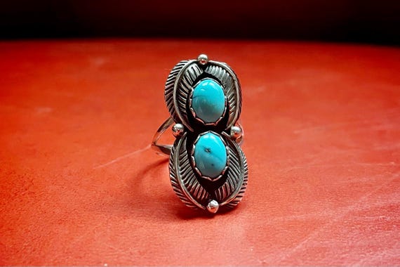 インディアンジュエリー KINGMANターコイズ リーヤジー navajo 通信販売