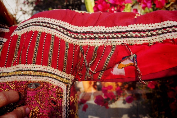 Antique Afghani Kuchi Tunic Choli Dress Ethnic Tr… - image 8