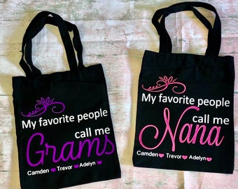 Customized Grandma Bags