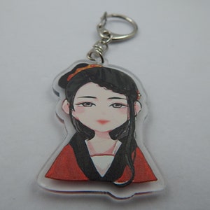Word of Honor Wen Kexing Zhou Zishou Beauty Ghost Liu Qianqiao Keychains BL Drama Faraway Wanderers