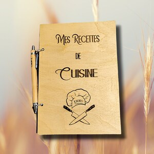 Notebook My recipes Modèle 1