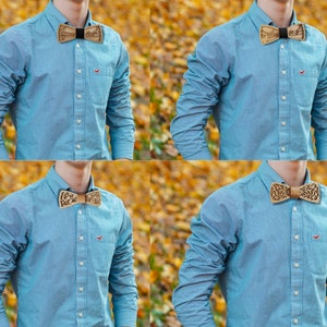 Wooden bow tie image 8