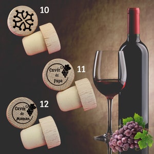 Wooden wine cork image 5