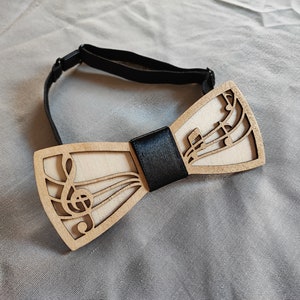 Wooden bow tie image 5