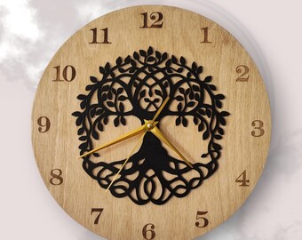 Horloge Arbre de vie