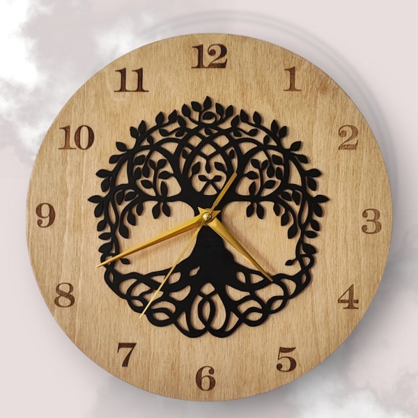 Horloge Arbre de vie