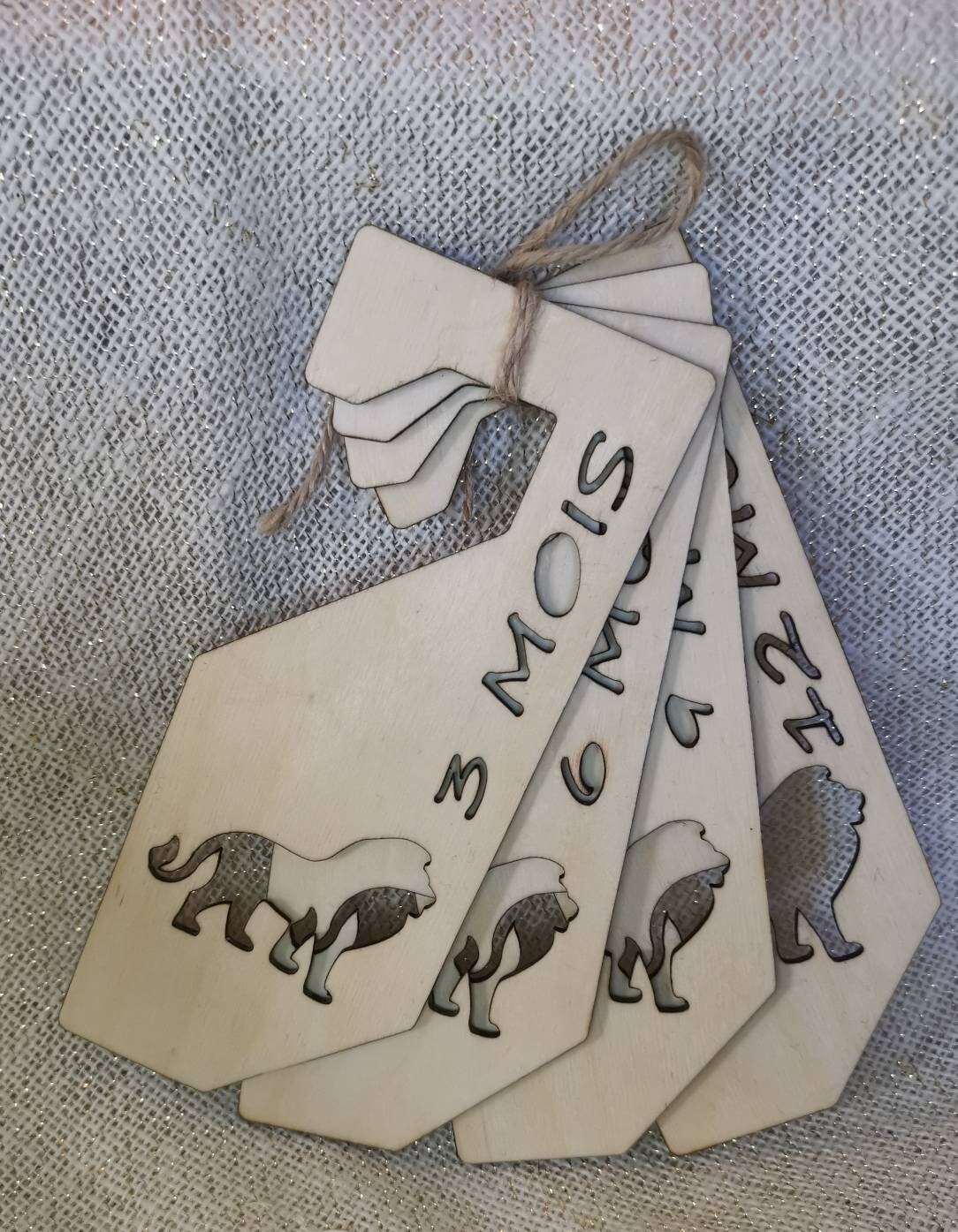 Lot de 4 Séparateurs Vêtements Bébé