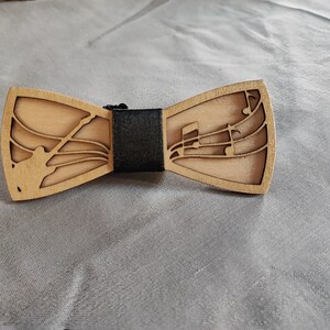 Wooden bow tie image 10