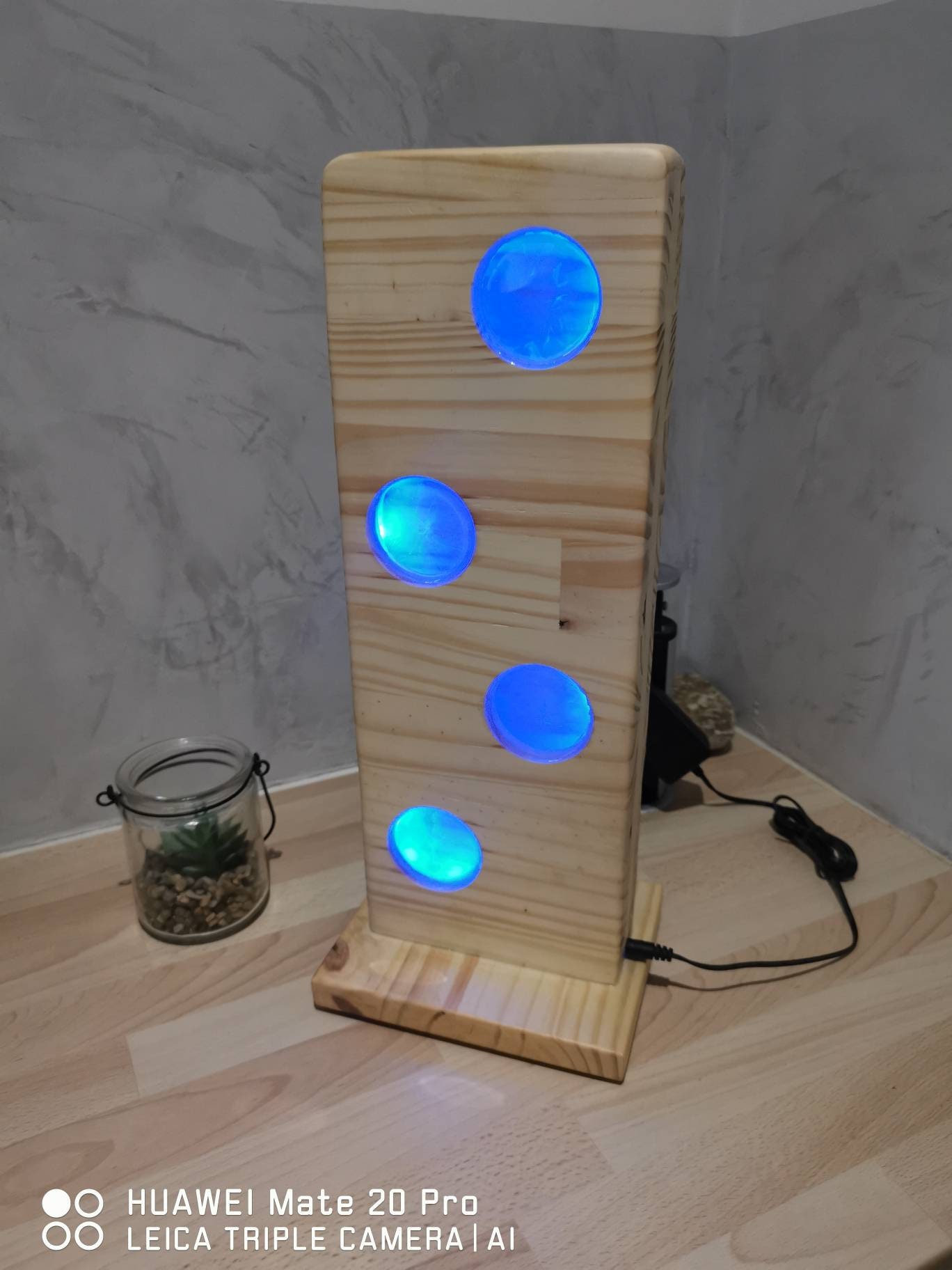 Lampe en Bois Led