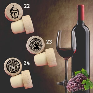 Bouchon de vin en bois image 9