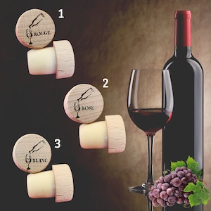 Wooden wine cork image 2