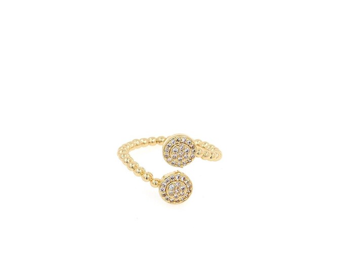 18K Gold Filled Fashion Rings Gold Open Ring,Minimalist Ring,Dainty Ring,Gift for Her