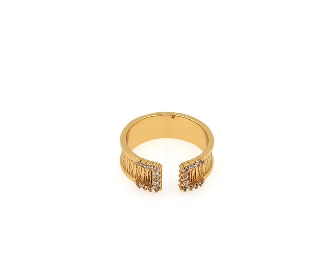 18K Gold Filled Fashion Rings,Gold Open Ring,Minimalist Ring,Dainty Ring,Gift for Her
