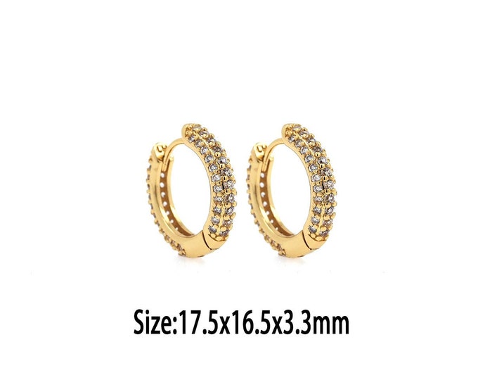 1pair 18K Gold Filled Fashion  Earring,Dainty  Earrings,Gold Minimalist  Earrings,Gift for Her