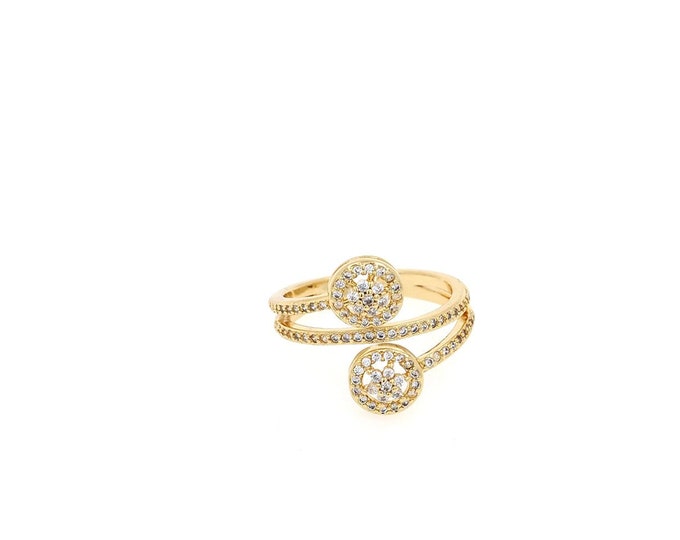 18K Gold Filled Fashion Rings,Gold Open Ring,Minimalist Ring,Dainty Ring,Gift for Her