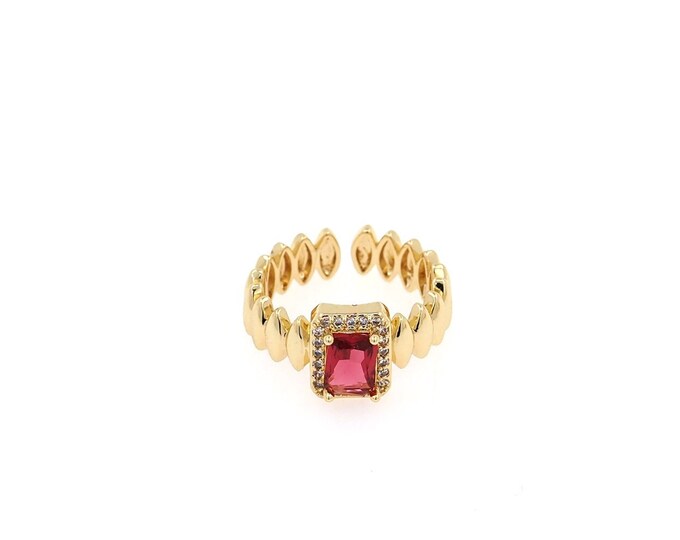 18K Gold Filled Fashion Rings,Gold Open Ring,Minimalist Ring,Dainty Ring,Gift for Her