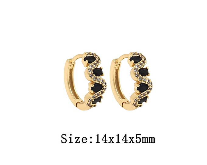 1 pair 18K Gold Filled Round Earrings,Gold Dainty Round Earrings,Simple Earrings,Gift for Her