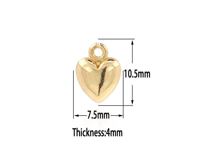 Gold Oval Charms18K Gold Filled Oval Pendant,, Oval Charm Bracelet Necklace for DIY Jewelry Making Supply