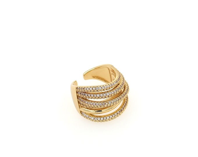 18K Gold Filled Fashion Ring,Dainty Ring,Gold Minimalist Ring,Gift for Her