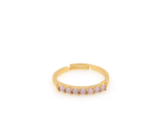 18K Gold Round Ring,Gold Round Ring,Simple Ring,Gift for Her