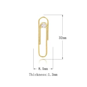 10 pièces collier avec épingles de sûreté en or, ornements de trombone creux CZ micropavé, pendentifs ovales, produits de fabrication de bijoux bricolage 32 x 8,5 x 1,3 mm