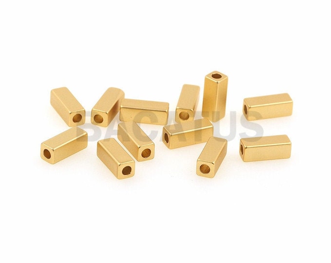 Long tube beads, long spacer beads, barrel spacer beads, DIY jewelry beaded metal tube bead accessories 1PCS