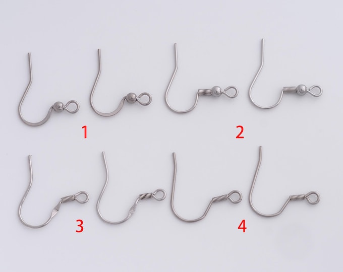 50pair Stainless Steel U-Shaped Earrings Hooks,Line Earrings,Thin Earrings,Dainty Earrings , DIY Jewelry Supplies
