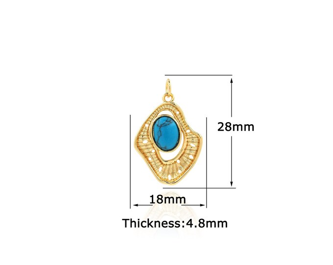 18K Gold Filled Egg pendant,Gold Dainty Egg Charms,Simple pendant Bracelet Necklace for DIY Jewelry Making Supply