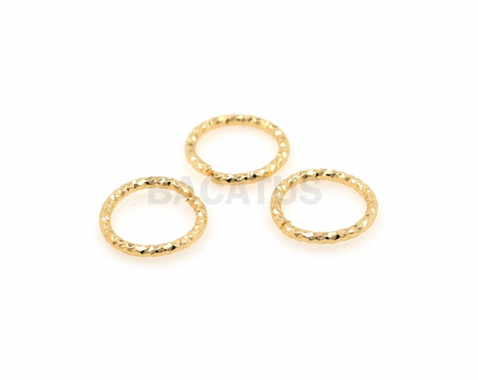 1PCS Metal Jump Ring, Twist Jump Ring, Open Jump Ring, Gold Jump Ring, Suitable For Jewelry Making Supplies 14mm
