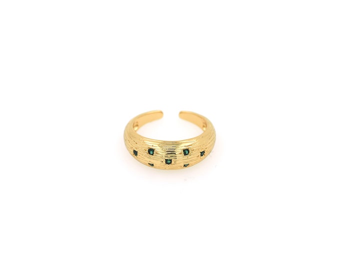 18K Gold Filled Round Ring,Gold Dainty Round Ring,Minimalist Ring,Gift for Her