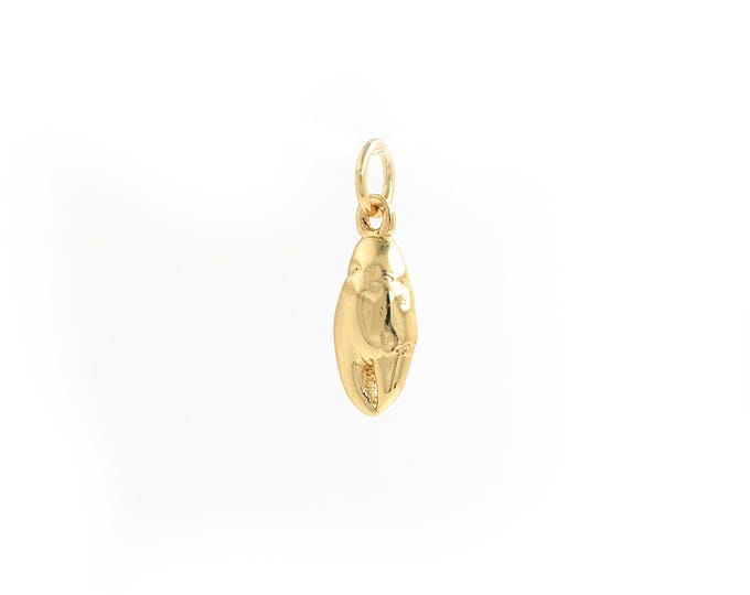 5 pcs Lobster Claw Pendant,18K Gold Filled Lobster Claw Necklace, Lobster Claw Pendant, DIY jewelry Making Accessories,17.4x6x4mm