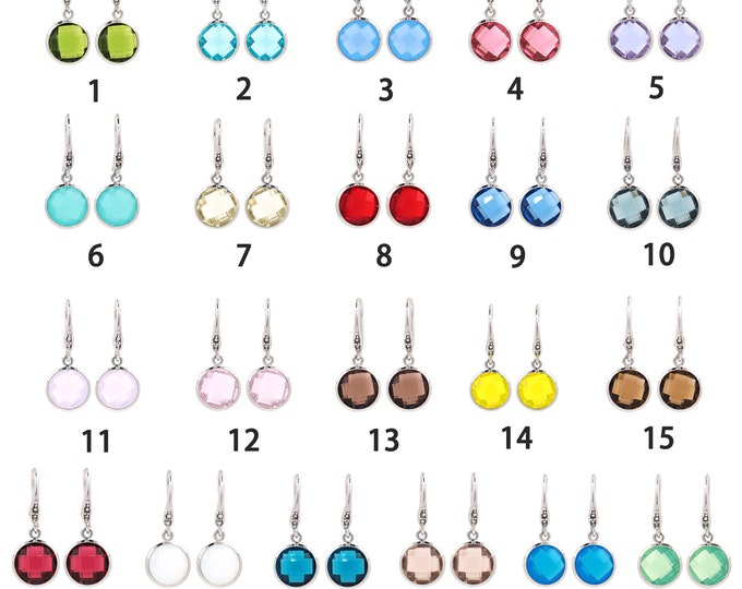 1pair Platinum Filling Round Earrings,Platinum Round Earring,Simple Earrings,Gift for Her