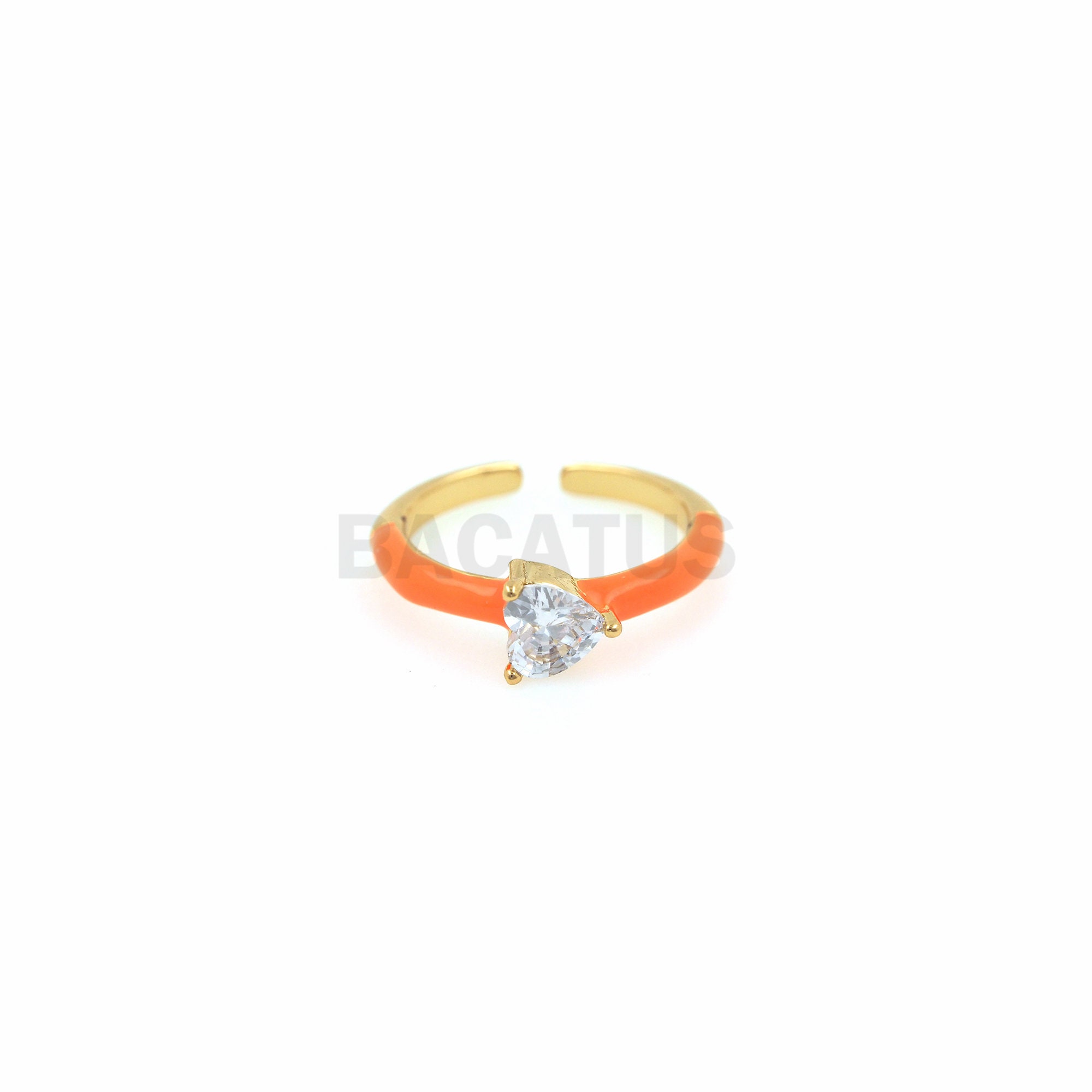 Narrow Crest Ring Set of 5 - Amanda Hagerman Jewelry