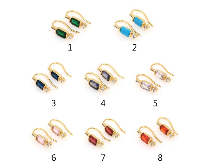 1pair 18K Gold Filling Fashion Earring,Gold Dainty Earring,Simple Earrings,Gift for Her