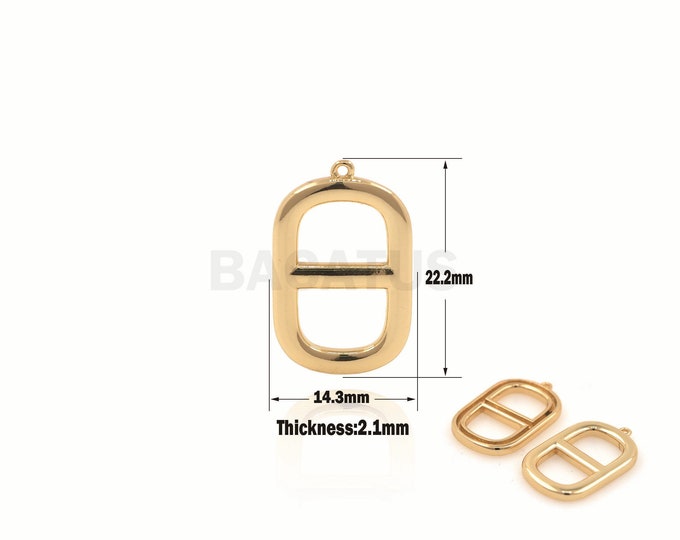 1pcs Soda Pendant，Soda Tab Jewelry，Gold Soda Tab，Cubic Soda Tab，Pull Tab Charm,Suitable For Jewelry Making Supplies 22.2x14.3x2.1mm