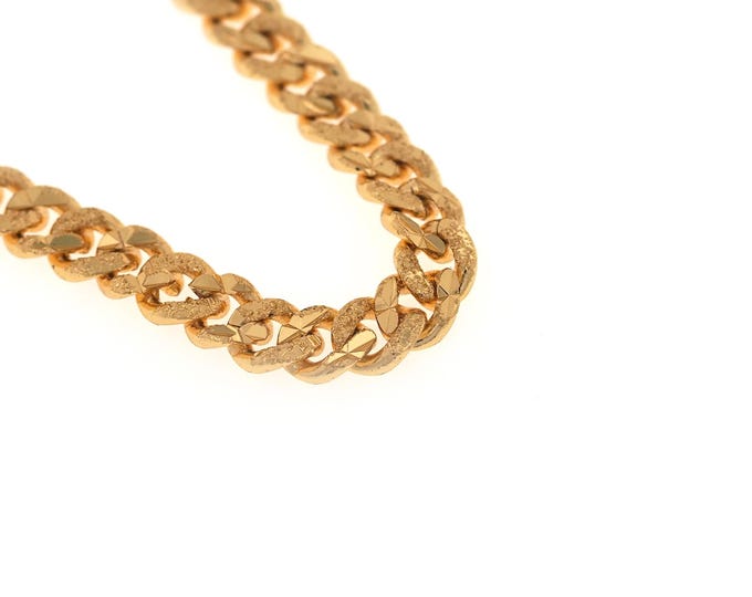 18K Gold Filled Curb Chain,Cuban Chain Necklace,Cuban Chain Necklace,Cuban Gold Chain,Cuban Chain For Necklace Anklet Supply,6x1.7mm