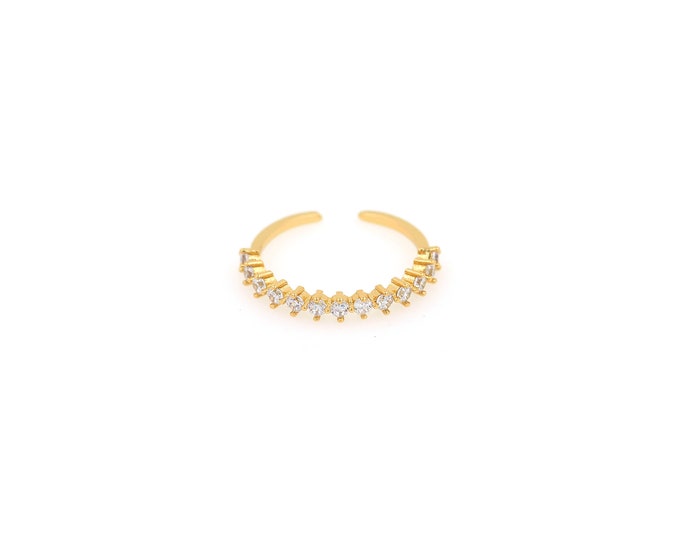 18K Gold Filled Round Ring,Gold Dainty Round Ring,Minimalist Ring,Gift for Her