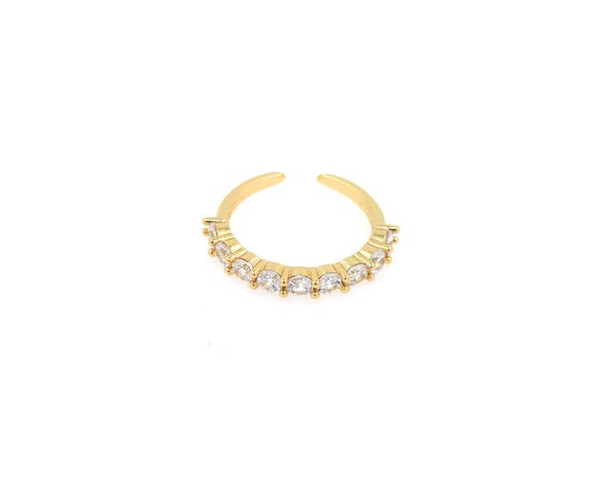 18K Gold Filled Round Ring,Gold Dainty Round Ring,Simple Ring,Gift for Her