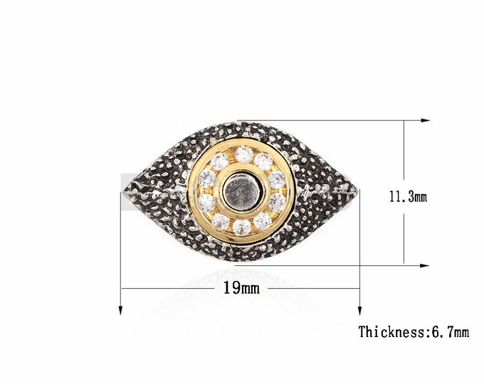 Eye Beads-Turkish Eye-bracelet-Eye Gift , DIY Jewelry Bracelet Necklace Accessories 1pcs