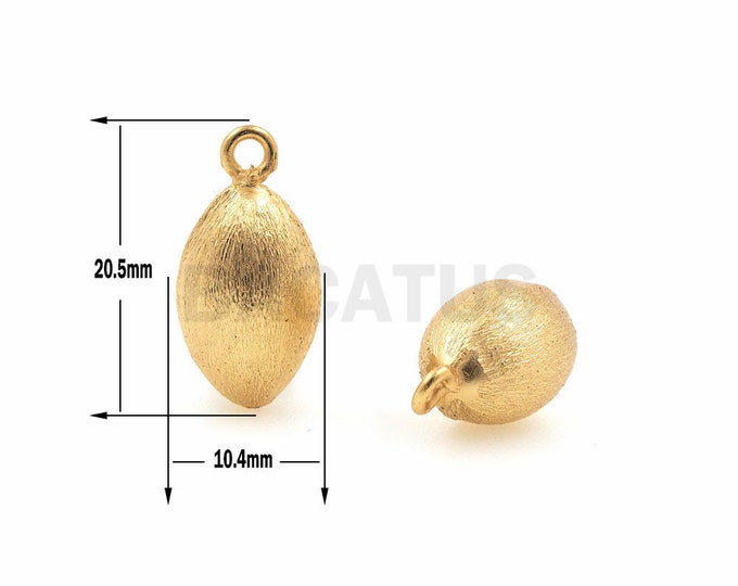 DIY jewelry water drop pendant accessories, brushed water drop, water drop necklace, teardrop bracelet 1PCS