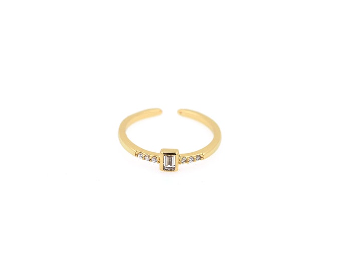 18K Gold Filled Round Ring,Gold Dainty Round Ring,Minimalist Ring,Gift for Her