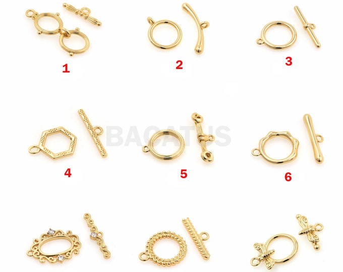 1PCS Toggle Clasps,OT Buckle, Necklace Buckle, Bracelet Buckle, Jewelry Buckle, Suitable For Jewelry Making Supplies