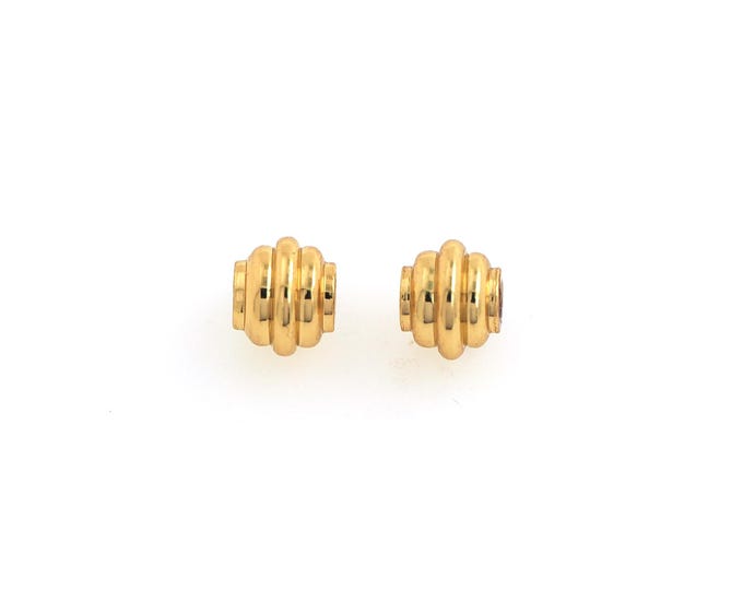 10 pcs 18K Gold Filled Tube Spacer Beads,Gold Round Beads, Round Tube Beads DIY Bracelet Necklace Earrings Jewelry Making,4.2x5mm