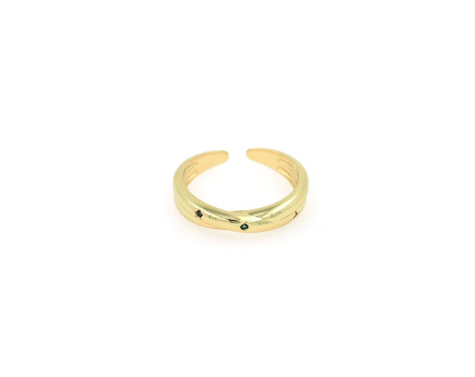 18K Gold Filled Round Ring,Gold Dainty Round Ring,Minimalist Ring,Gift for Her