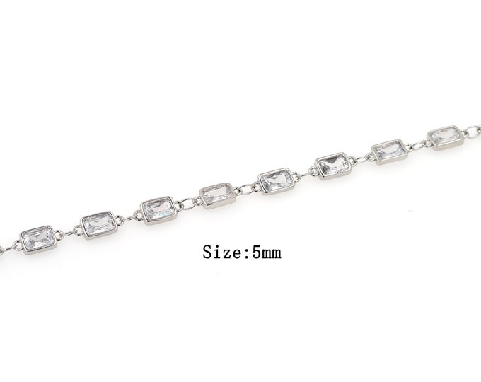 Silver Filled Dainty Chain,Unique Silver Chain,Thick Silver Chain,Unfinished Chain for Bracelets Necklaces DIY Jewelry Making Supplies