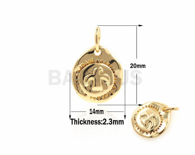 Dove pendant, peace sign necklace, palm tree jewelry, DIY jewelry necklace bracelet accessories 1pcs