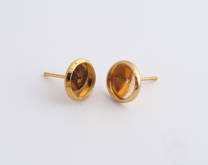 10 pair Stainless Steel Round Stud Earrings,Round Stud Earrings,Round Stud Earrings,Earrings Accessories,10x10mm