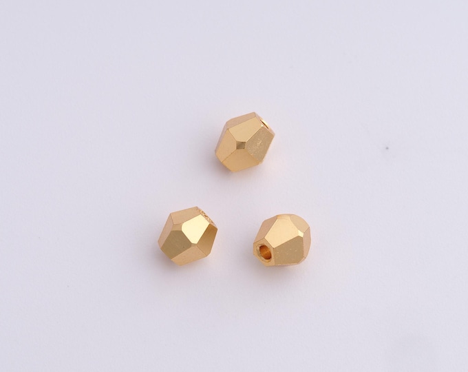 10 pcs 18K Gold Filled Tube Spacer Beads,Gold Tube Beads, Tube Beads DIY Bracelet Necklace Earrings Jewelry Making,5.7x5.7mm